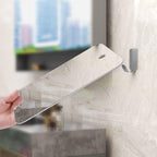 APHUIME Deluxe Large Fogless Shower Mirror, Fogless Shaving Mirror(7.48 in X 11 in), Anit-Fog Shaving Mirror with Hook, Fog Free Wall Hanging Makeup Mirror, Anti Fog Shatterproof Mirror in Bathroom