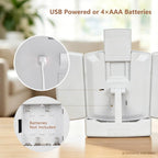 Makeup Mirror With Lights, Tri-Fold Vanity Mirror, 3 Colors, 5X/10X