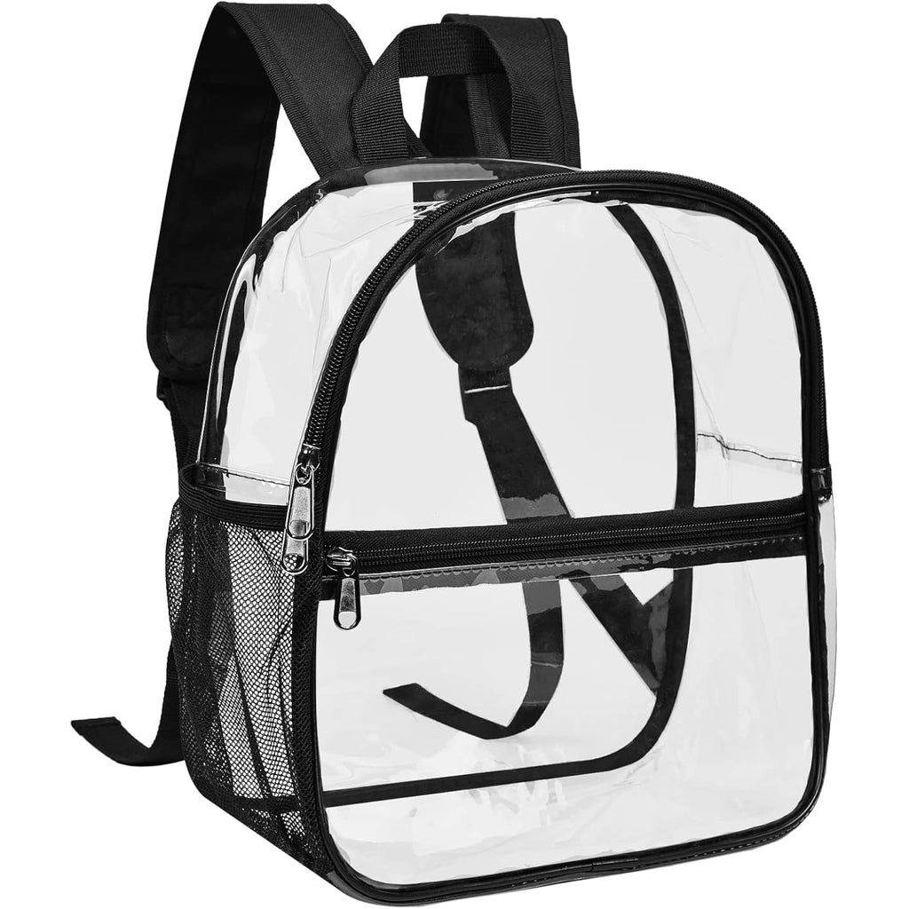 USPECLARE Clear Backpack for Stadium Approved 12×6×12, Water proof Clear Bag for Stadium Events and Concert Work Sport Event