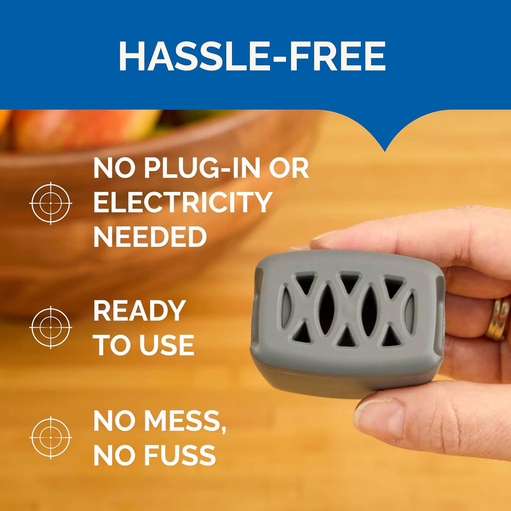 Hot Shot Flying Insect Trap, Discreet, Hassle-Free Trap Attracts, Captures House And Fruit Flies, 24/7 Continuous Attraction, No Plug-In Or Electricity Needed, 6 Count 984Ml Each, 0.2 Kilograms
