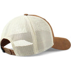 ARIAT Women's Trucker Cap with Leather Floral Patch and Snapback Closure