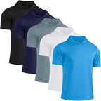 Hovsiyla Mens Athletic Dry Fit Hoodie Shirts Workout Casual Sun Protection Hiking Sweatershirt Short Sleeve Sports Gym Tops