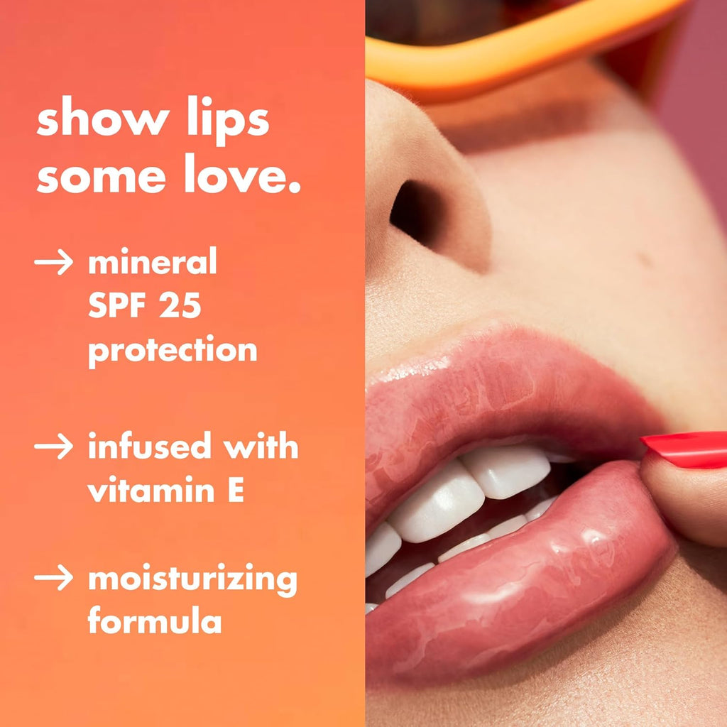 e.l.f. Sun Boss Gloss SPF 25, Pigmented Lip Gloss For A High-Shine Finish, Moisturizing & Conditioning Formula, Vegan & Cruelty-Free, Blush Much?