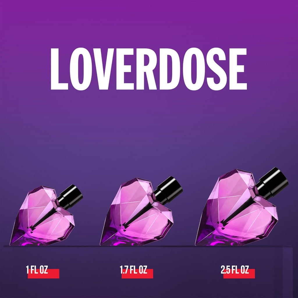 Diesel Loverdose Eau De Parfum Spray Perfume For Women, 1.0 Fl. Oz.
