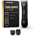MANSCAPED® The Lawn Mower® 3.0 Plus Groin & Body Hair Trimmer – Updated SkinSafe® Trimmer Blade, Waterproof Wet/Dry Groomer, USB-C Rechargeable, Men’s Wireless Ball Shaver, Tuxedo Black