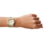 Fossil Women'S Watch, Riley Quartz Stainless Steel Multifunction Watch For Women