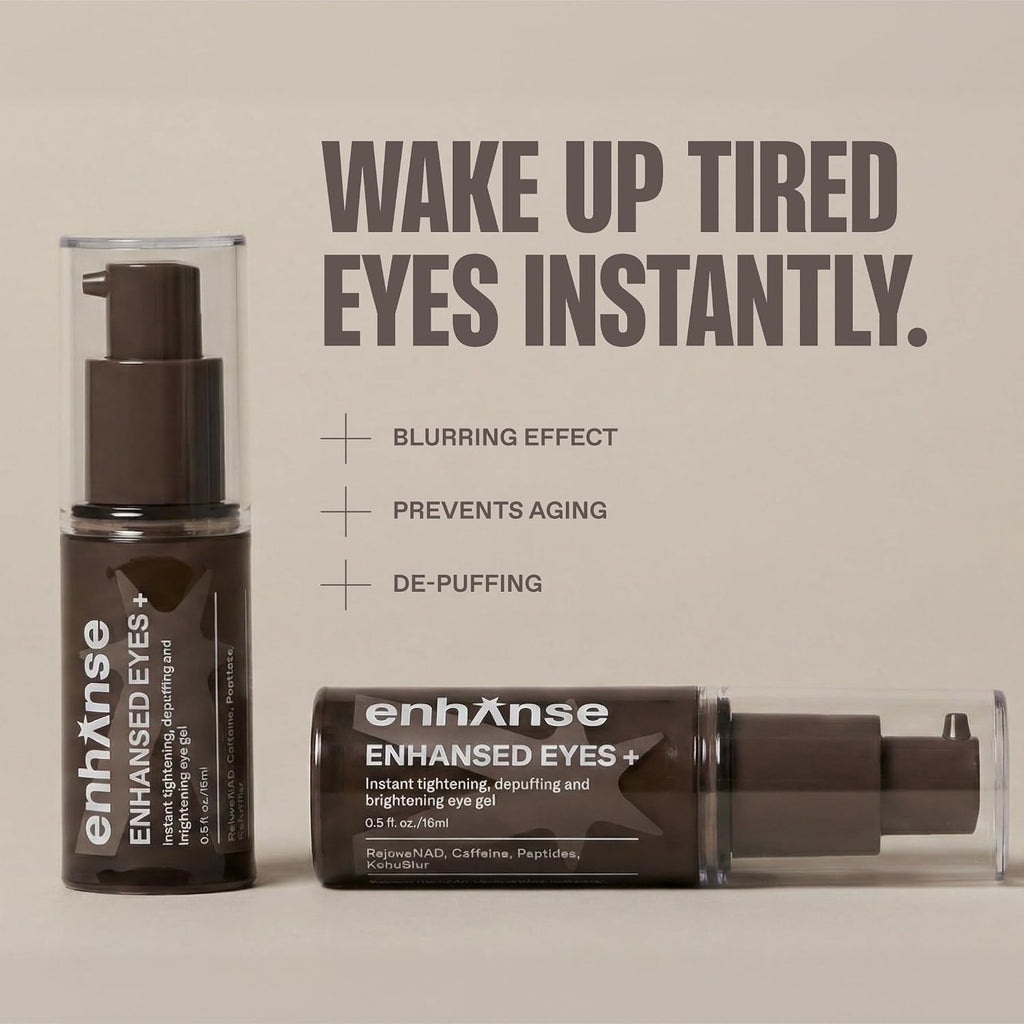 Under Eye Gel For Men, Caffeine Eye Cream, Peptides, Rejuvenad, Instant Tightening, Brightening, Depuffing For Under Eye Bags, Blurs Fine Lines And Dark Circles, 0.5 Fl Oz