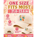 In My Fifties Era Baseball Cap, 50Th Birthday Gifts For Women, Mothers Day Birthday Gift Ideas For Aunt, Friends Beige