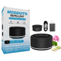 Virine Mosquito Repeller With Adapter, Portable Mosquito Repellent Device With 2 Refills, Fan-Powered Diffusion, Usb-C Rechargeable For Patio, Camping, Backyard And Outdoor Use
