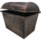 Teacher Created Resources Large Plastic Treasure Chest Classroom Rewards Pirate Party Goody Box (Tcr8759) (Pack Of 1)