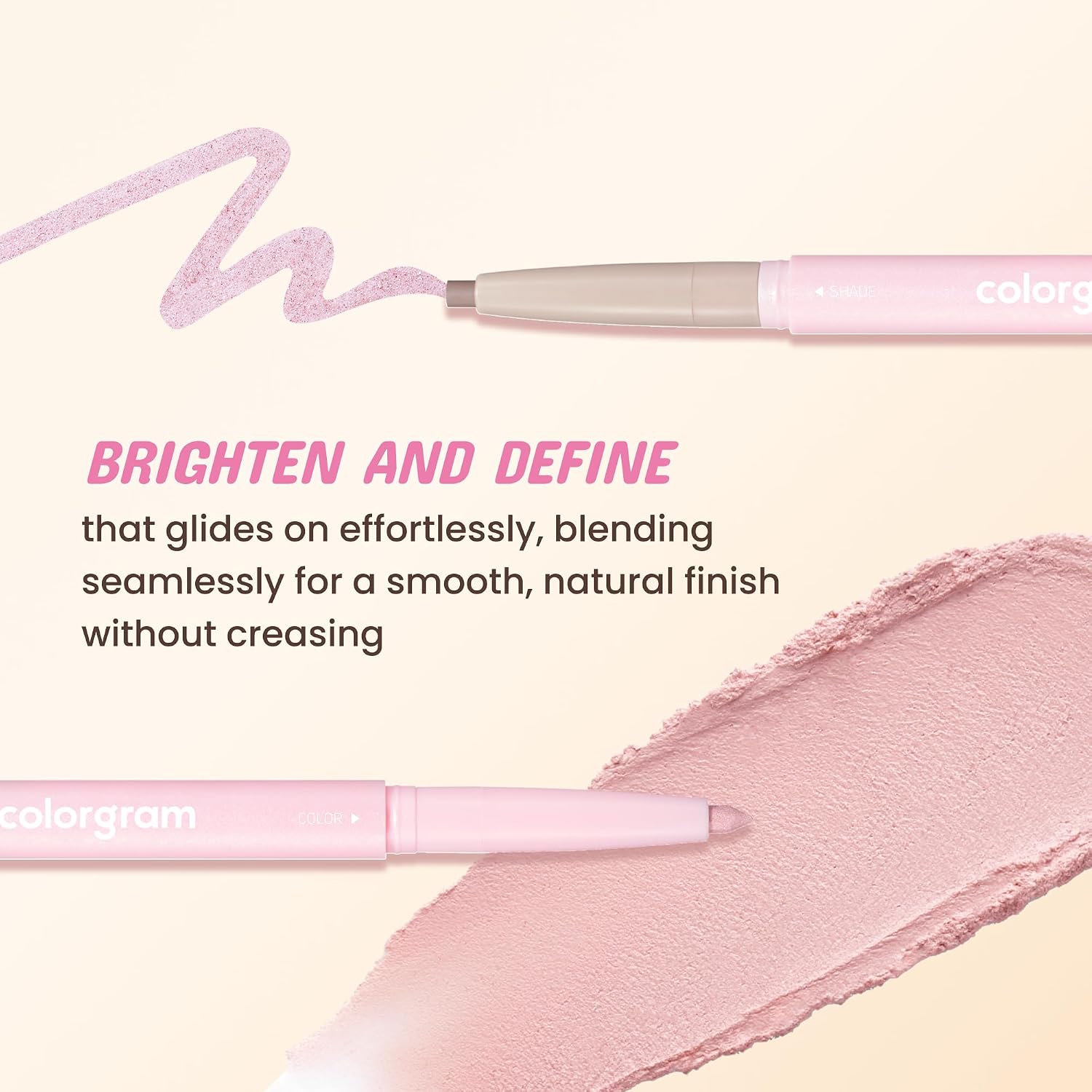 Colorgram Under Eye Highlighter Stick 03 Real Tone | Silky-Smooth Long-Lasting Highlighter & Contouring Stick For Smudge-Proof, Shining Daily Makeup | K-Beauty Face Highlighters & Luminizers