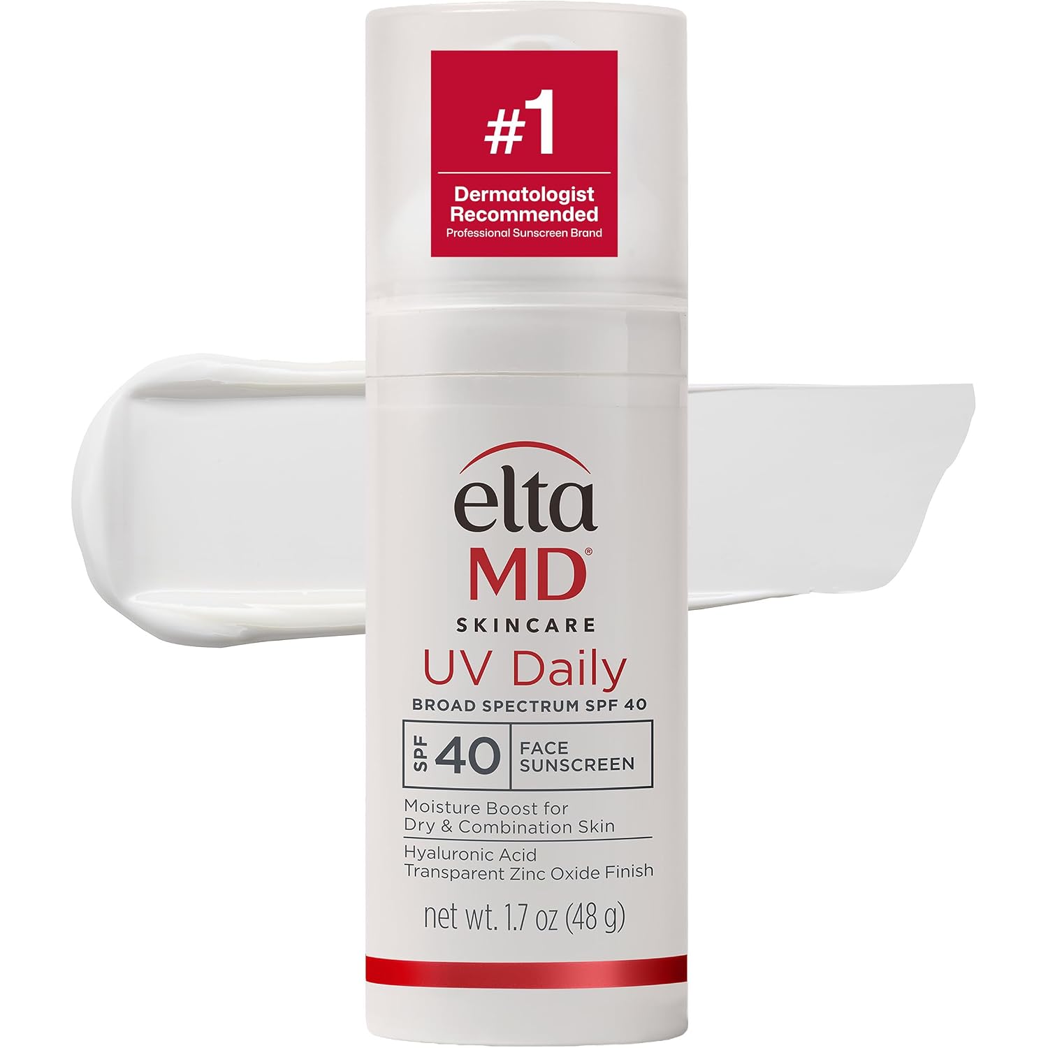 Uv Daily Spf 40 Face Sunscreen Moisturizer With Zinc Oxide, Daily Face Moisturizer With Spf, Sunscreen