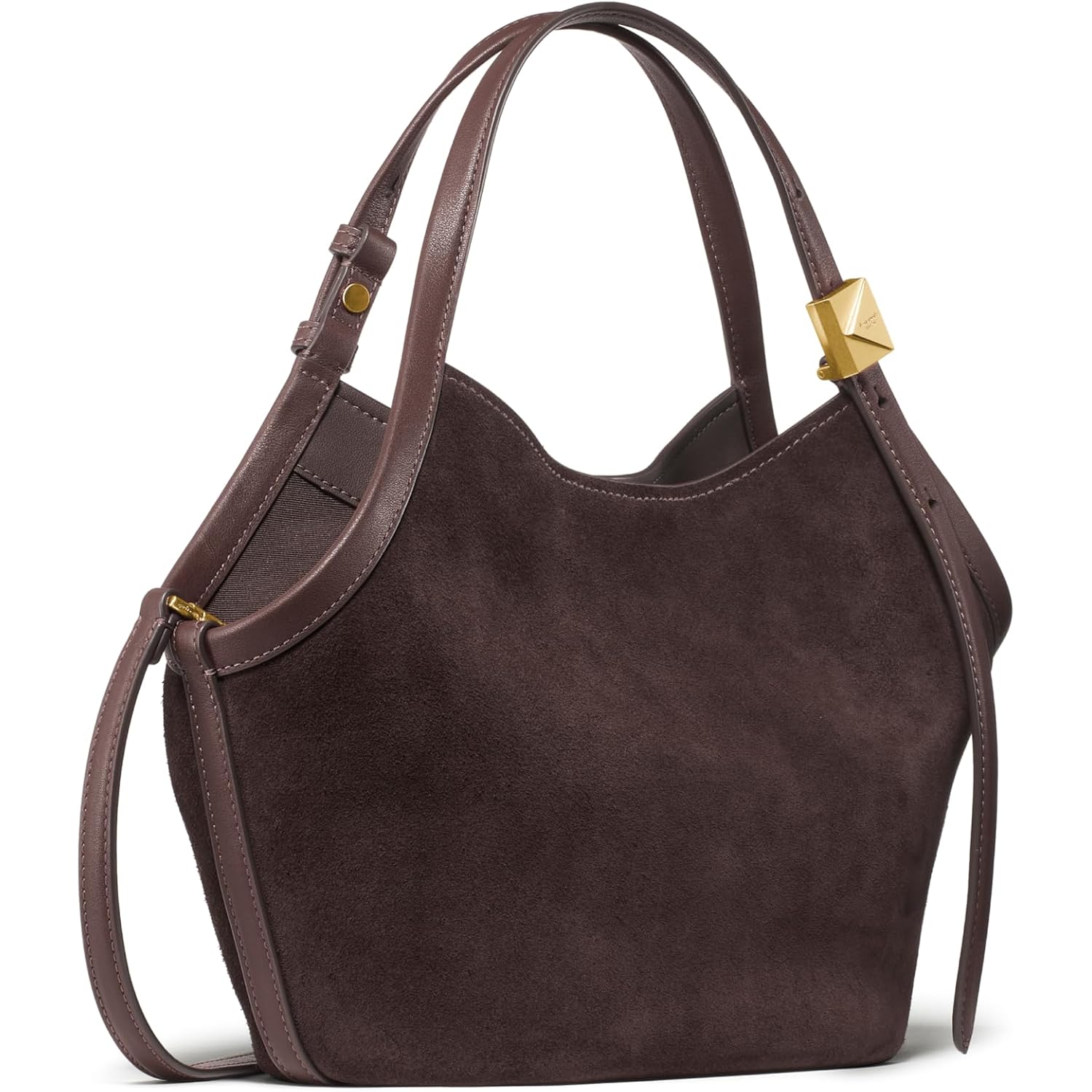 Kate Spade New York Women'S Deco Fine Grain Leather Small Tulip Tote