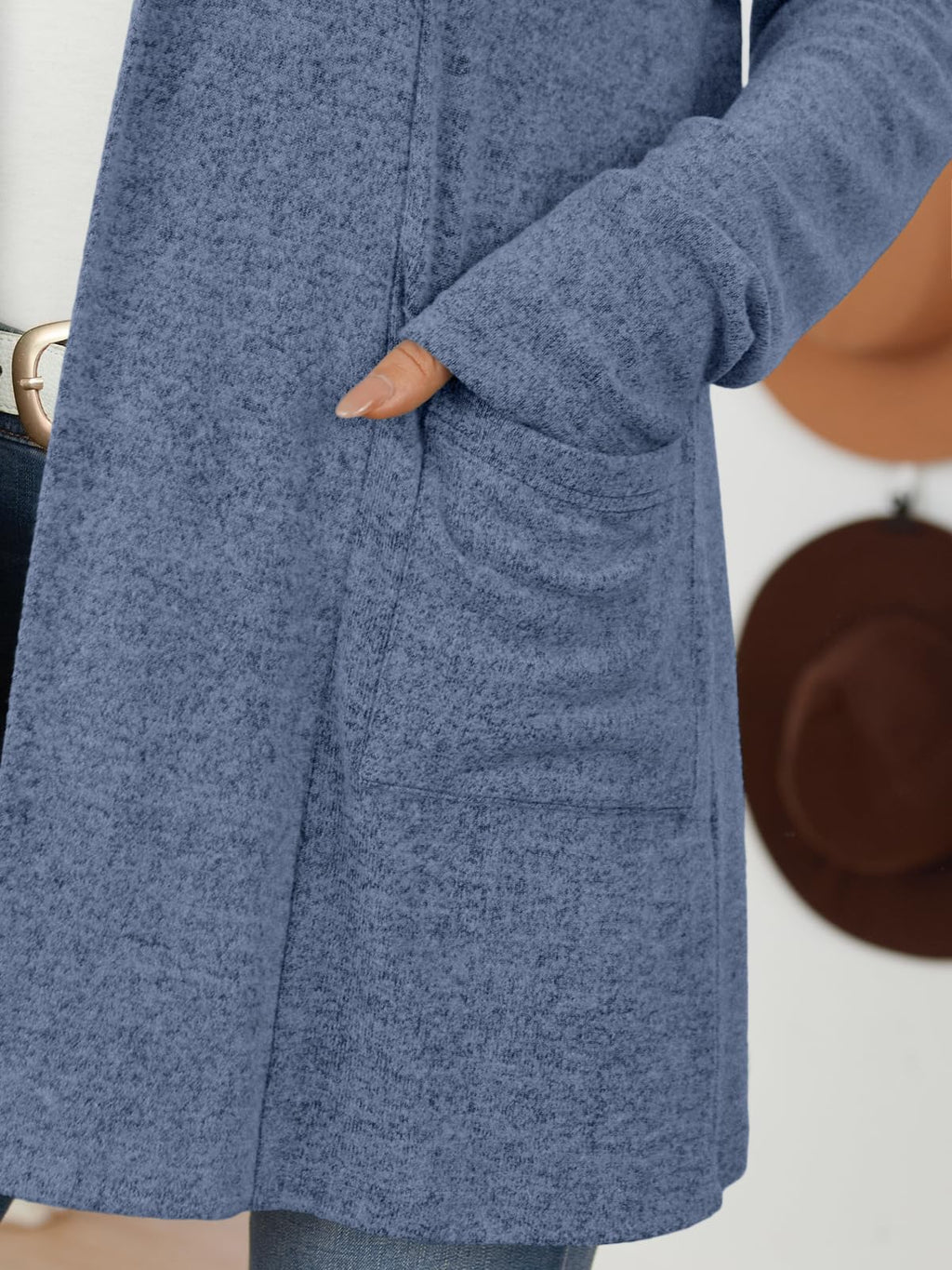 LILLUSORY Cardigan for Women Lightweight Cardigans Fall Fashion Outfits | Open Front Long Cardigan with Pockets, Business Casual Travel Outfits