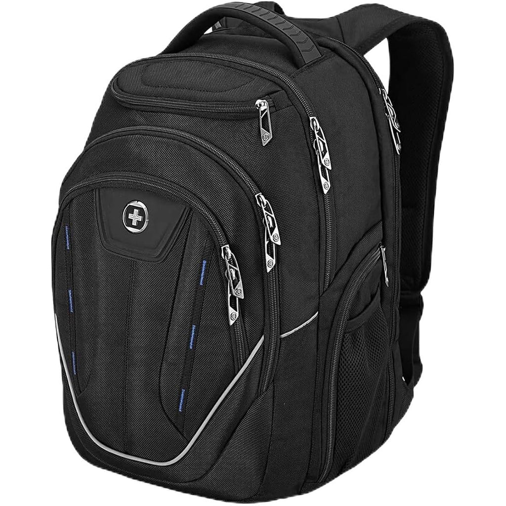 Swissdigital Design Tsa Business Laptop Backpack For Men,Travel Backpack With Usb Charging Port,College Tech Backpacks With Rfid Pockets Presents For Men Fits 15.6 Inch Computer | J16Bt-1