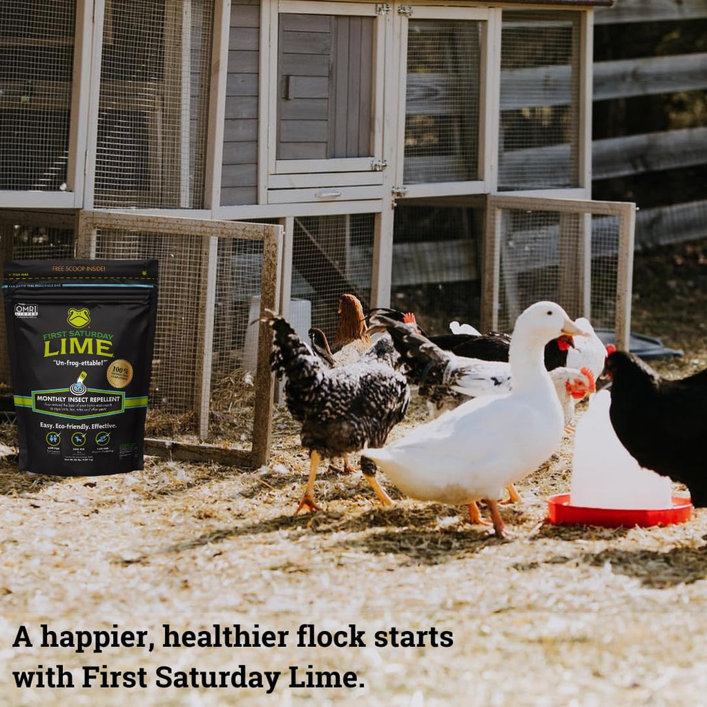 First Saturday Lime Insect Deterrent 20Lb | Natural Repellent For Outdoors