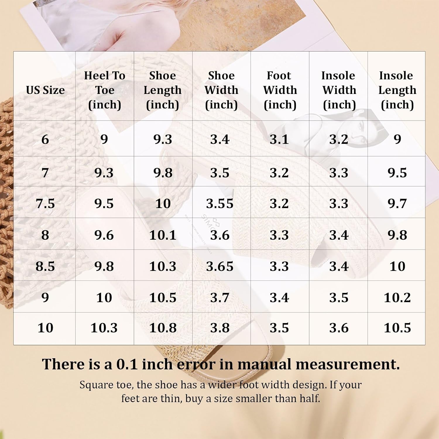 Platform Slip On Espadrille Sandals For Women Summer Wedges Slides -Flatform, Open Toe, Bohemia, Beach, Wedding