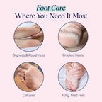 SpaLife Moisturizing Foot Sockies | Foot Mask for Dry Cracked Feet Intensive Repair Treatment | Tea Tree Oil Softening Booties | Callus Remover Alternative | Self Care Gifts for Women | 8 Pack