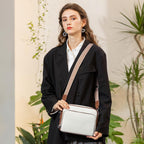 Crossbody Purses For Women Vegan Leather Travel Anti Theft Bags Guitar Strap Shoulder Purse With Built In Wallet