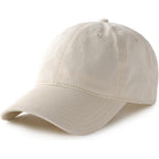 FURTALK Unisex Vintage Washed Unstructured Baseball Cap Washed Cotton Adjustable Dad Hat