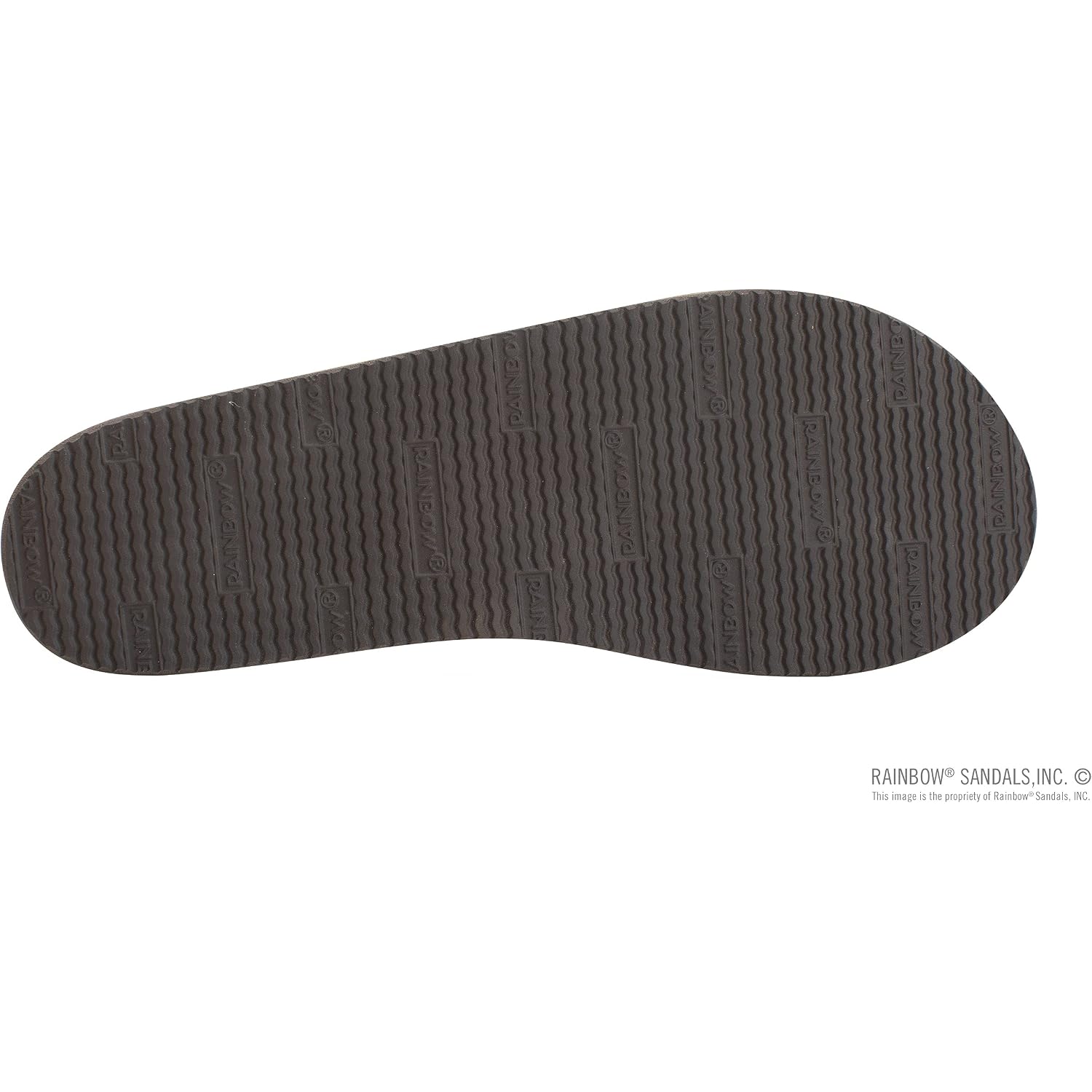 Rainbow Sandals Ladies Las Flores - Single Layer Premier Leather With A Floral 1/2" Narrow Strap