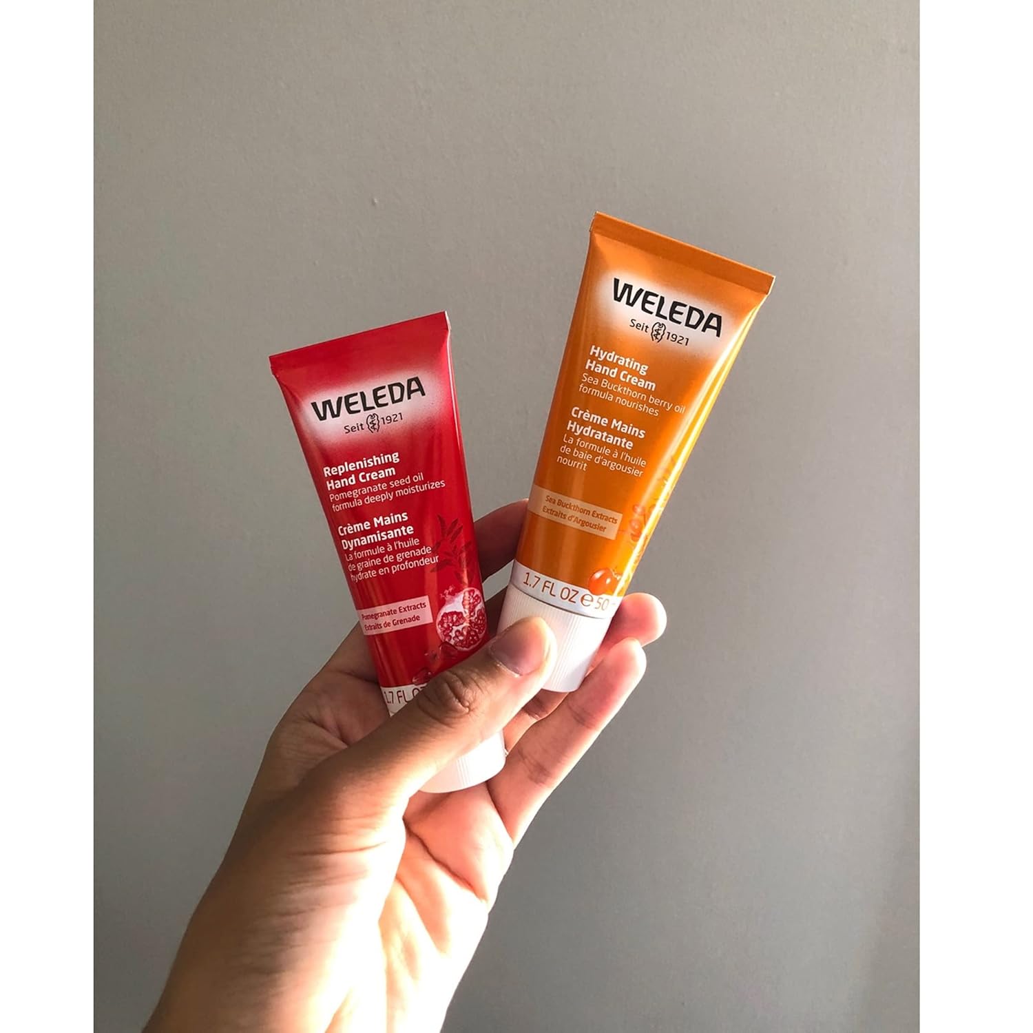 Weleda Regenerating Pomegranate Hand Cream, 1.7 Ounce