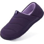 Longbay Women'S Comfy Slippers Indoor Outdoor House Shoes With Removable Insole & Non-Slip Sole