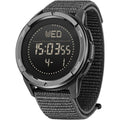 Cakcity Tactical Watches For Men Military Sport Watches With Carbon Fiber Case Lightweight Waterproof Watch For Women/Men Digital Watches With Compass,Step Counte,Metronome,5Atm