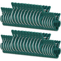 Yinghezu 40 Pcs Plant Support Clips,Flower And Vine,Garden Tomato Plant Support Clips For Supporting Stems,Vines Grow Upright Climbing,Tool For Straightening,Tomato Cage,Trellis. 2 Sizes In One Pack
