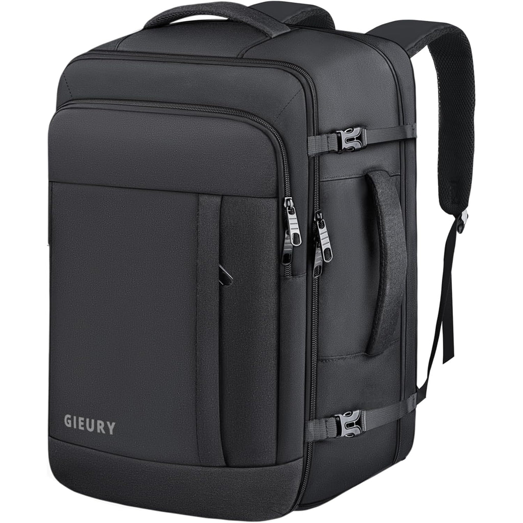 Tsa Flight Approved Laptop Backpack, 50L Expandable Carry On Backpack