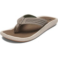 Olukai Ulele Men'S Beach Sandals, Water Resistant Flip Flops, Arch Support & Comfort Fit, Lightweight & Durable, Enhanced Grip & Traction