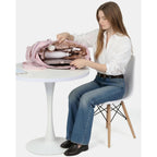 Nishel Travel Puffy Tote Bag For Women, Ultra-Lightweight Large Tote Purse For Office Day And A Short Weekend Getaway
