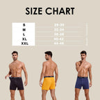 Boxers For Men Viscose From Bamboo Men'S Underwear Boxer Shorts Breathable Mens Boxer, Loose Fit, Knit Pack