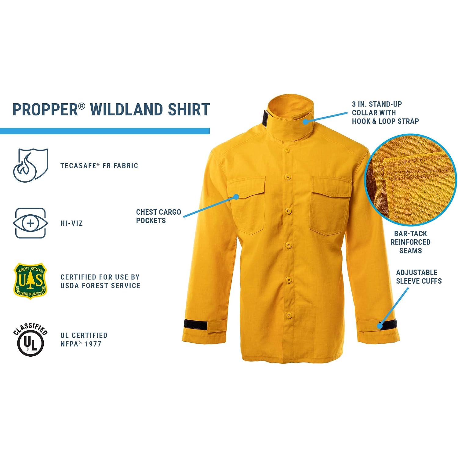 Propper Wildland Shirt Tecasafe Plus