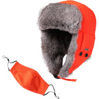 Comhats Large XL Trapper Trooper Hunting Warm Ear Flap Russian Ushanka Winter Ski Cold Weather Bomber Hats for Men