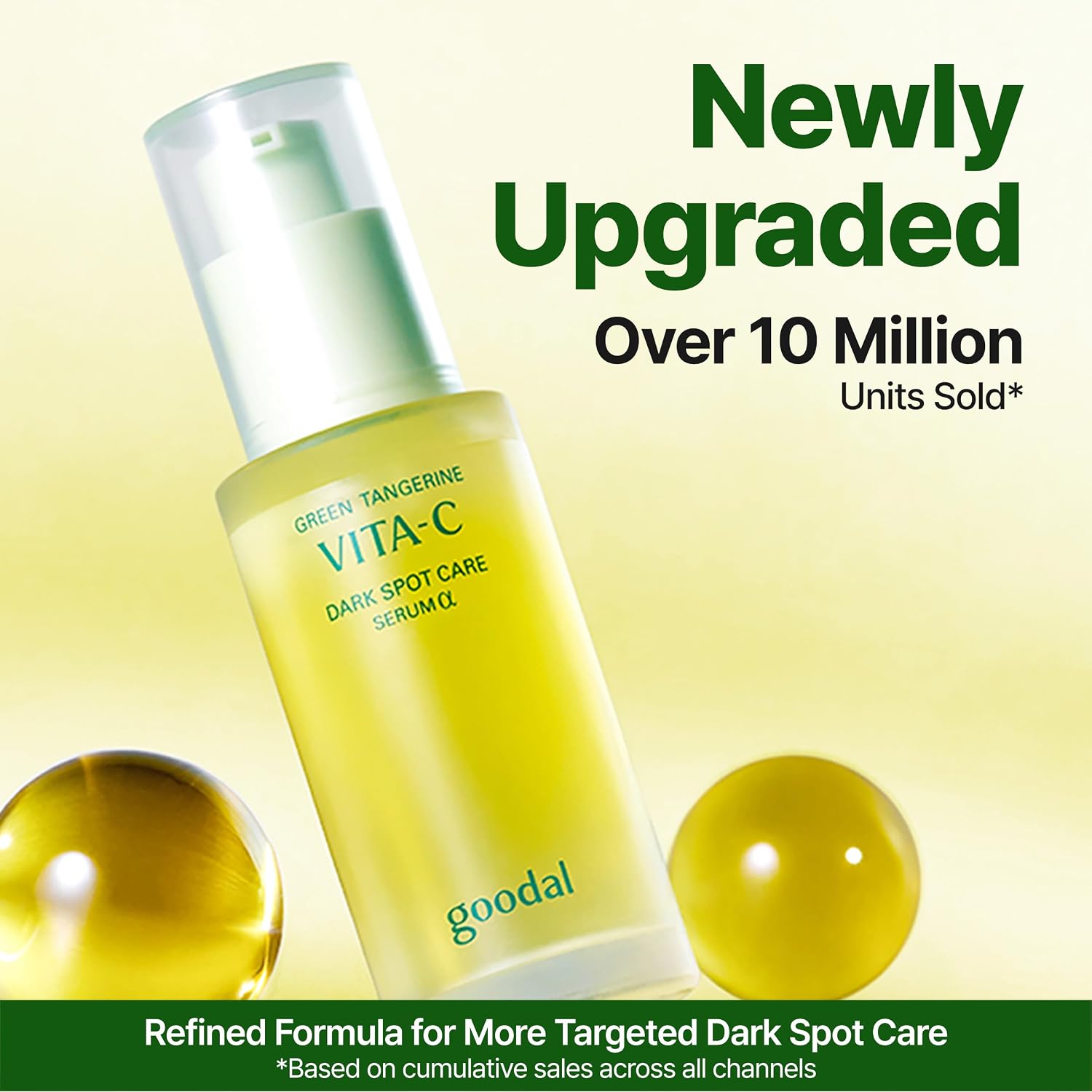 Goodal Vitamin C Brightening Serum Alpha | 5% Niacinamide & Exosome For Dark Spot Care | Gentle Daily Facial Serum For Radiant Glow Skin | Green Tangerine | Korean Skincare | 1.01 Fl Oz (30Ml)