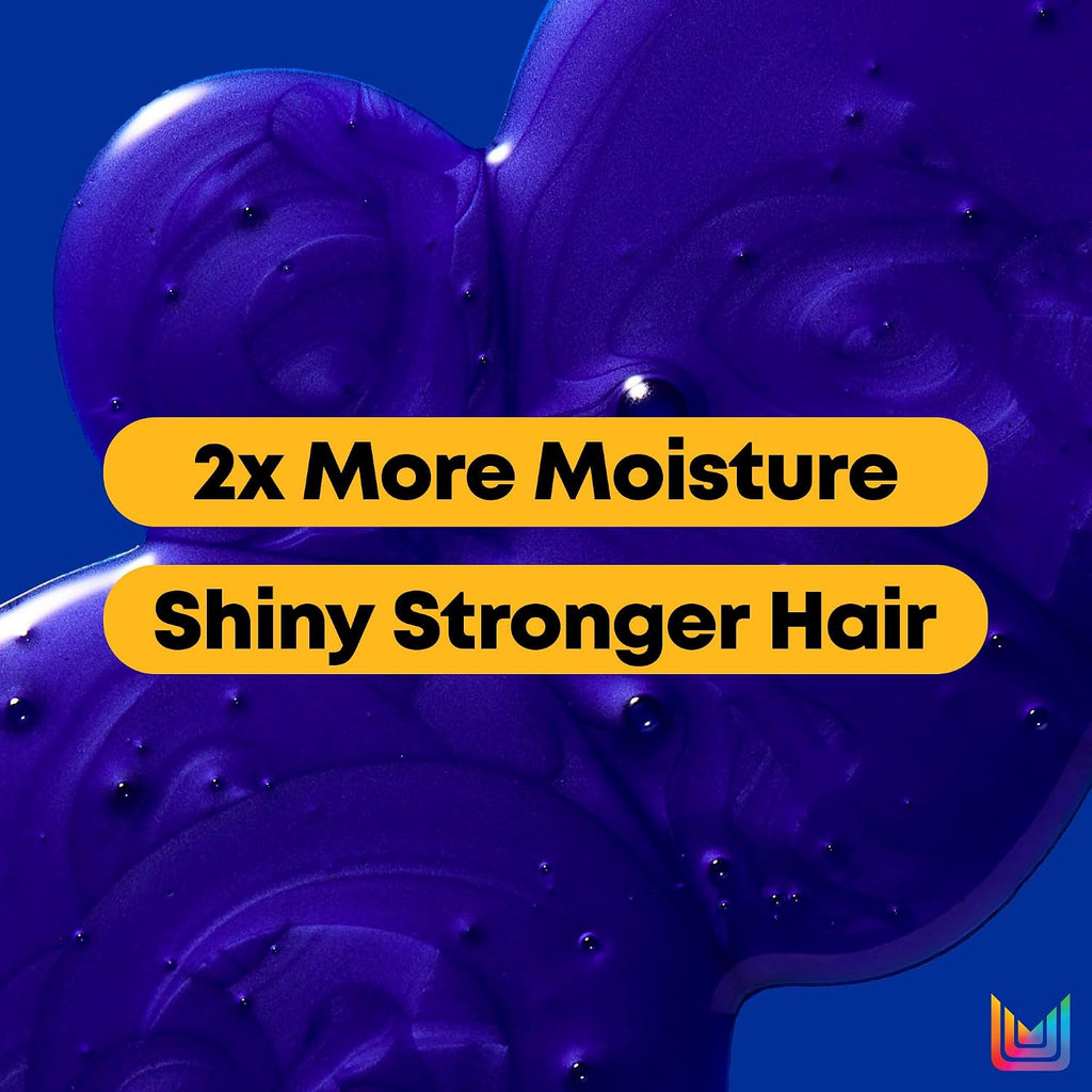 Matrix Brass Off Toning Blue Shampoo - Refreshes And Neutralizes Brassy Tones, For Color Treated Hair, Lightened Brunettes Or Dark Blondes