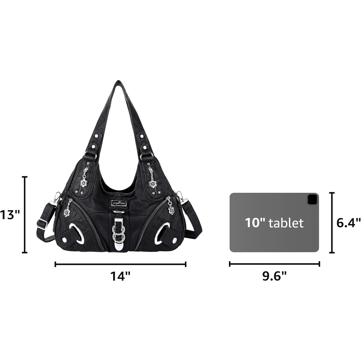 Angelkiss Hobo Purses And Handbags For Women Satchel Handbag Women Purses Large Daily Shoulder Bags | Purses