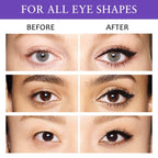 Imethod Eyeliner Stamp 2 Pens Winged Eyeliner Stamp, Perfect Wing Cat Eye Stamp, Long Lasting Liquid Eye Liner, Waterproof & Smudgeproof Makeup