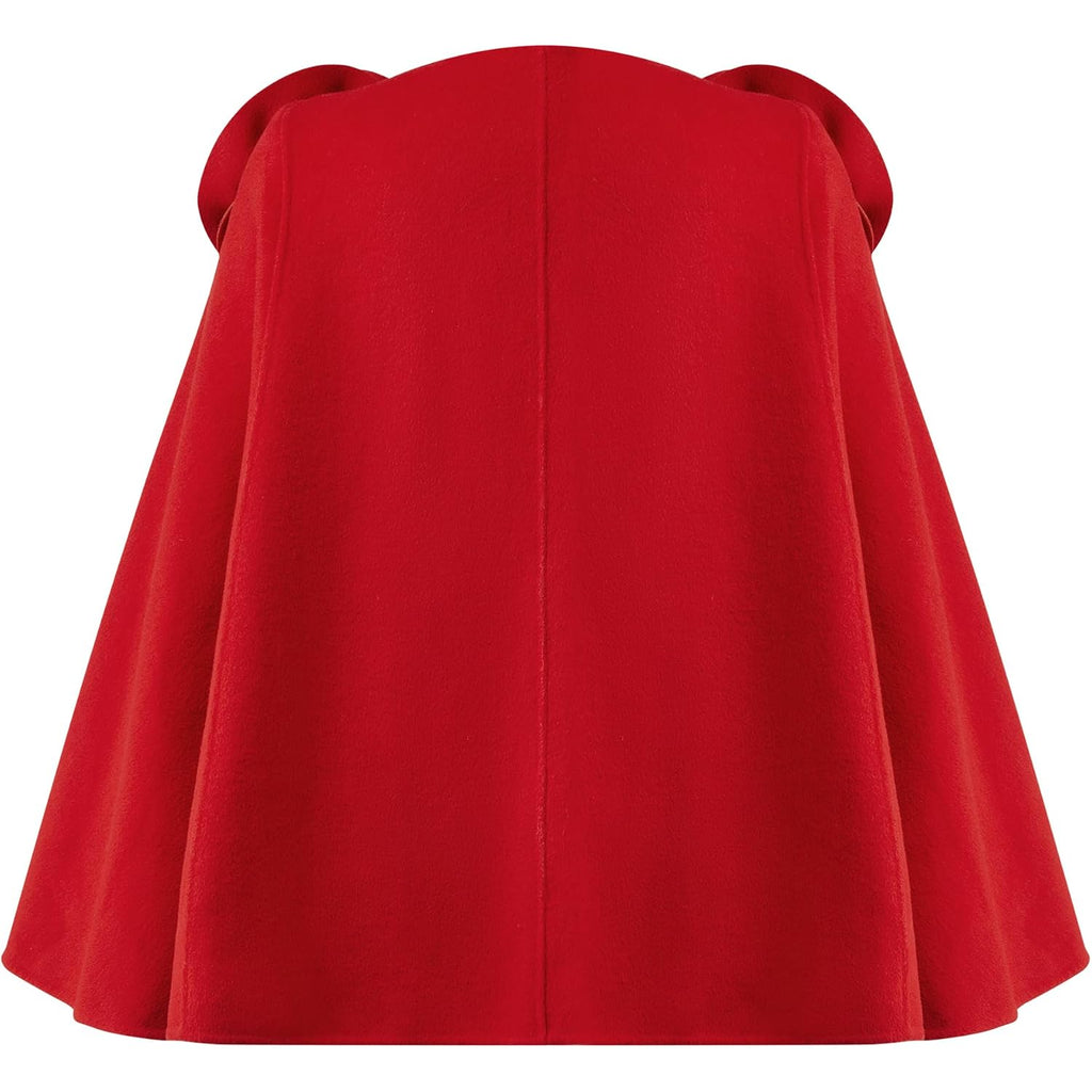 Jw Pei Women'S Clara Floral Applique Cape Coat