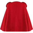 Jw Pei Women'S Clara Floral Applique Cape Coat