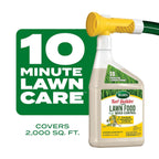Scotts Turf Builder Liquid Lawn Food Plus Weed Control, 32 Fl. Oz. | Liquid Weed Killer And Grass Fertilizer, Hose-End Applicator