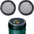 2-Pack Mesh Cover For Rain Barrels, 39 Inch Debris Cover With Drawstring, Outdoor Water Collection Bucket Protector Screen, Prevent Fallen Leaves For Garden, Yard, Eaves Downspouts