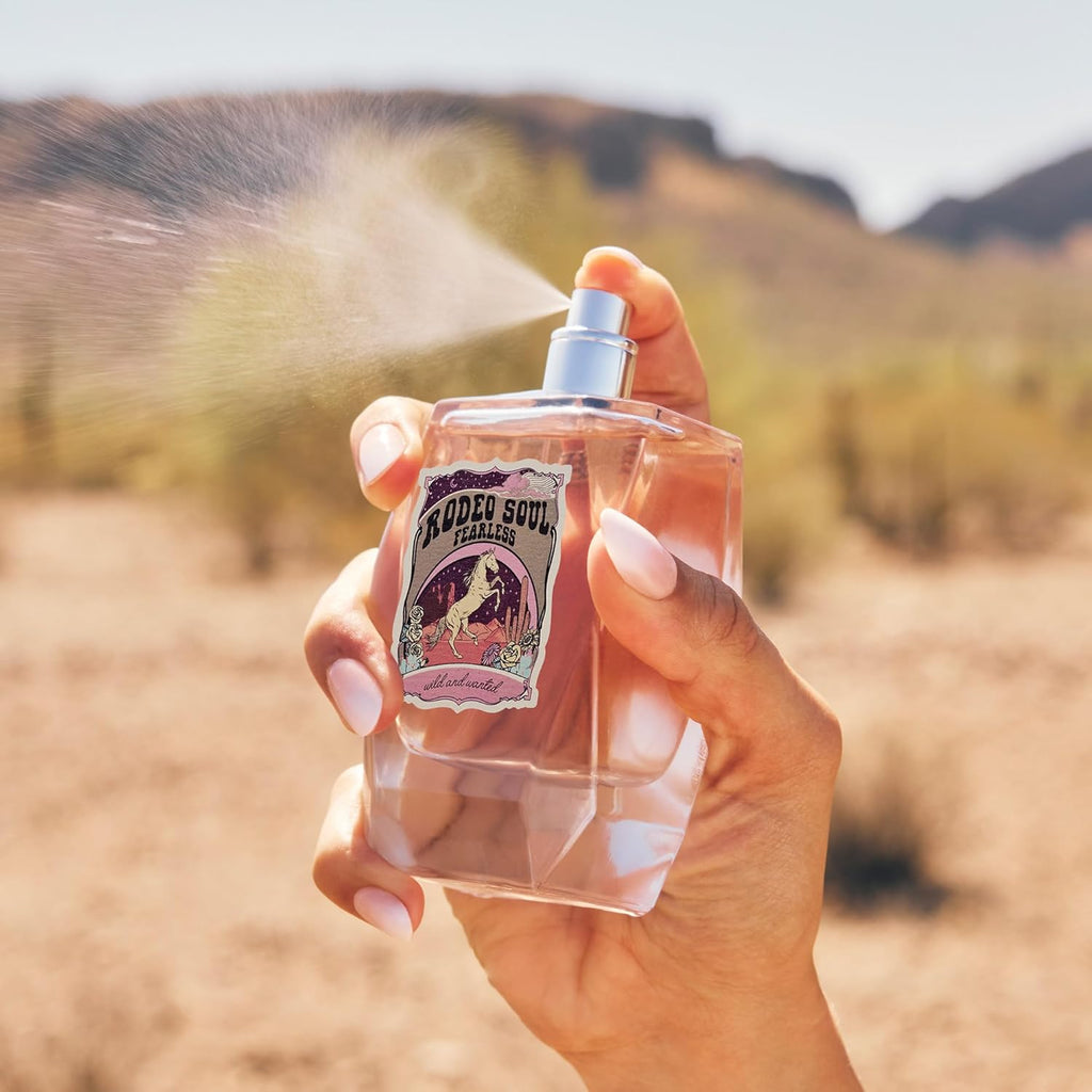 Tru Western Rodeo Soul Fearless Women’s Eau de Parfum Spray for Women, Ruby Cactus Chocolate, Coconut Milk, Desert Jasmine, Pink Moss & Sandalwood, 3.4 fl oz (100 ml)