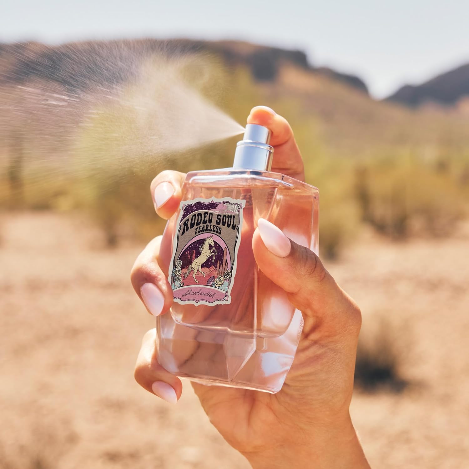Tru Western Rodeo Soul Fearless Women’s Eau de Parfum Spray for Women, Ruby Cactus Chocolate, Coconut Milk, Desert Jasmine, Pink Moss & Sandalwood, 3.4 fl oz (100 ml)