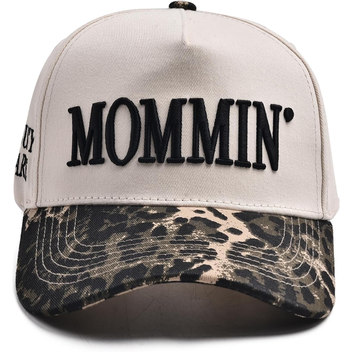 Womens Trucker Hat - With Mommin Embroidery Ponytail Fit - Mom Gifts For Birthday Christmas Valentines Day