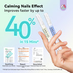 SAVILAND Soothing Cuticle Oil Pen: 6Pcs Plant-Based Nail Oil with Aloes Vitamin E Nail Strengthener Refreshing Nail Growth Serum Cuticle Softener for Moisturizing Repairing Dryness Redness Peeling