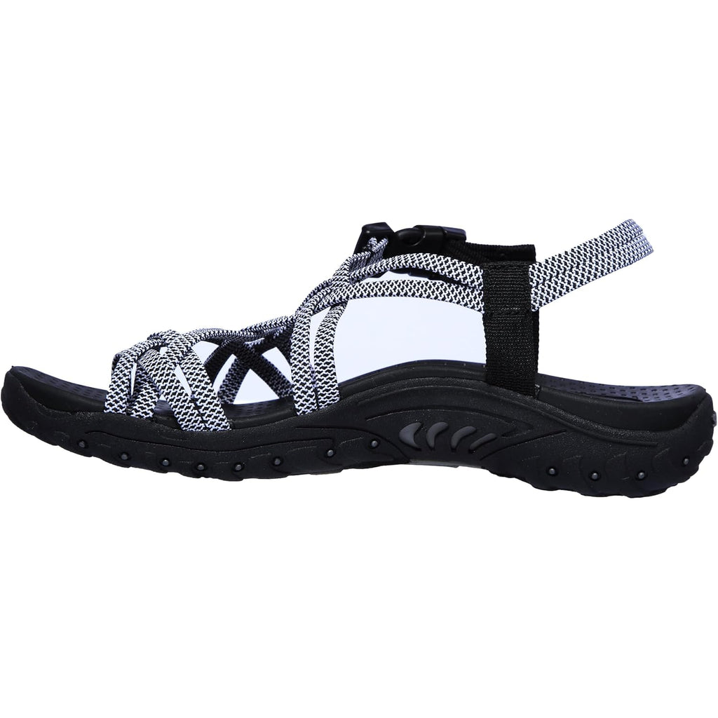 Skechers Women'S Reggae Irie Mon Multi-Strap Toe Thong Sandal