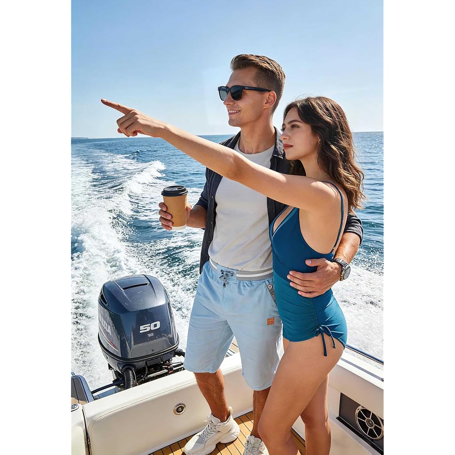 Justsun Mens Shorts Casual Classic Fit Cotton Summer Beach Shorts With Elastic Waist And Pockets