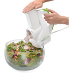 Presto Salad Shooter Electric Slicer/Shredder,White